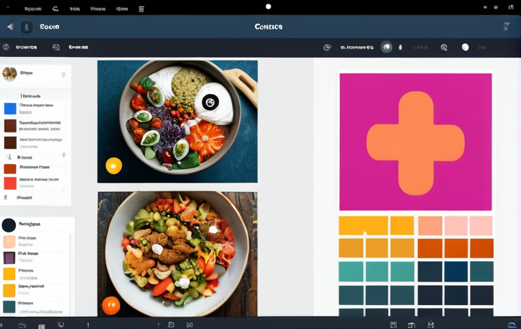 Canva Design Interface**
* **Prompt:** "A close-up screenshot of the Canva design interface, showcasing a vibrant social media post template being edited. Include elements like text editing options, color palettes, and image upload buttons. Focus on the user-friendliness and accessibility of the platform."
**